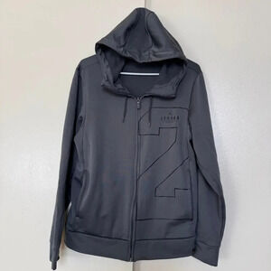 Air Jordan 23 Therma‎ Lite Full Zip Hoodie Gray men's size S
